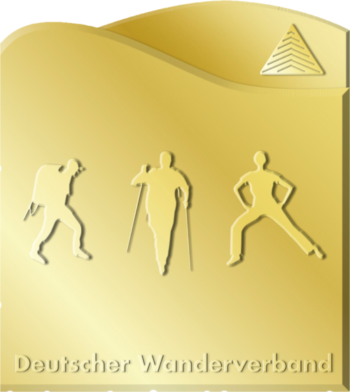 Das goldene Deutsche Wanderabzeichen